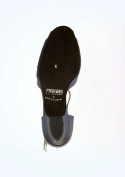 Dancesteps Garnet Suede Ballroom & Latin Shoe 1.5" - Blue -dance costume garnetsl dancesteps garnet suede ballroom latin shoe 1 5 blue sole 39223.1678927718