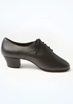 International Dance Shoes Mens MST FLEX Ballroom Shoes - 1.5" -dance costume idsmtflex black side 29643.1697066958