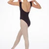 Intermezzo Teen Scoop Back Cap Sleeve Leotard -dance costume it 31515 intermezzo teen scoop back cap sleeve leotard black back 49468.1678927974