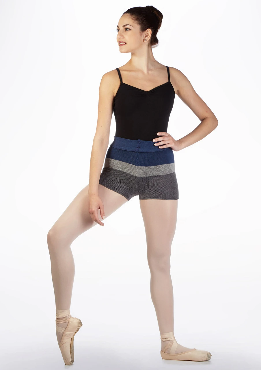 Intermezzo Striped Roll Top Dance Short 4 Intermezzo Striped Roll Top Dance Short - Image 2