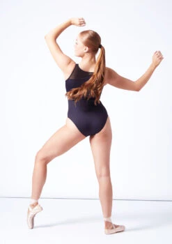 Intermezzo Clementine Tank Mesh Leotard 18 Intermezzo Clementine Tank Mesh Leotard -dance costume it31664navy blue back 95998.1697498581