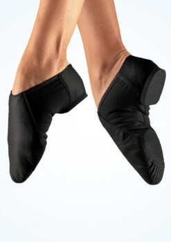 So Danca Split Sole Stretch Jazz Shoe - Black -dance costume jze 45 so danca split sole stretch jazz shoe black no1 T 87013.1698810918