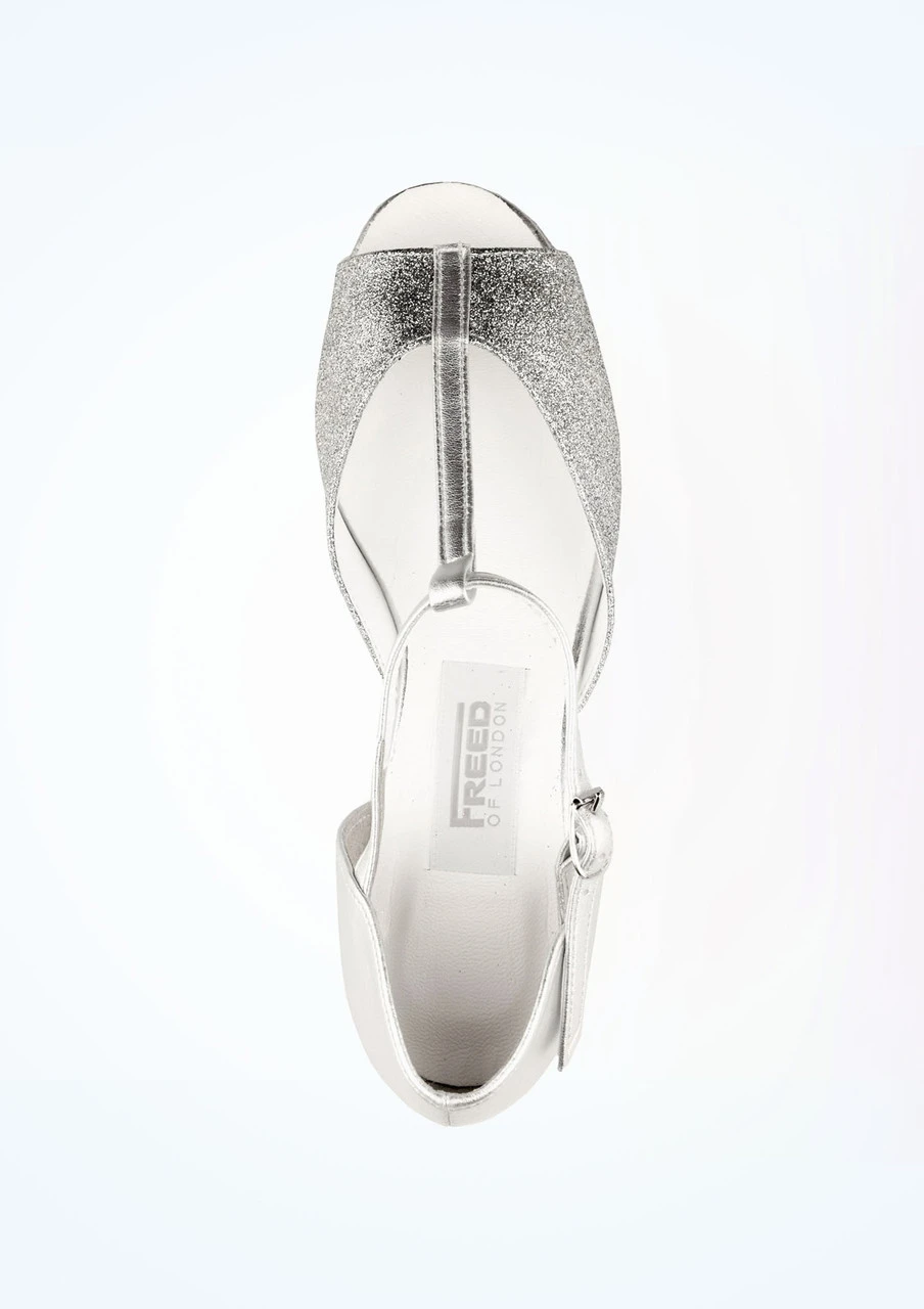 Freed Marina Ballroom Shoe 1" - Silver 4 Freed Marina Ballroom Shoe 1" - Silver - Image 2