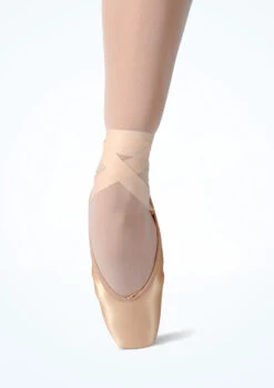 Merlet Prelude Pointe Shoe - Soft Shank 7 Merlet Prelude Pointe Shoe - Soft Shank -dance costume mlprels1pch peach front 65379.1683588051