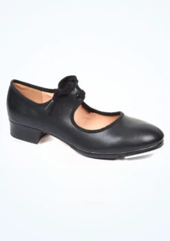 Move Dance Tie Front Tap Shoe -dance costume mo h0015 move tie front tap shoe black no1 T 56114.1695432183
