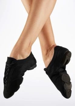 Move Dance Premium Sneaker Style Split Sole Jazz Shoe -dance costume mo j0014 blk move premium sneaker style split sole jazz shoe black main image T 31255.1695432183