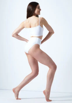 Move Dance Europa High Waisted Dance Briefs 17 Move Dance Europa High Waisted Dance Briefs -dance costume mo r0021 move dance europa high waisted dance briefs white back 19576.1678884621