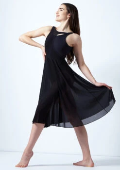 Move Dance Thalassa Cut Out Lyrical Dress 16 Move Dance Thalassa Cut Out Lyrical Dress -dance costume mo r0223 move dance thalassa cut out lyrical dress black front 82539.1678884664