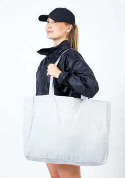 Move Dance Woven Tote Bag 18 Move Dance Woven Tote Bag -dance costume moa0401 grey front 3 62623.1678928307