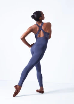 Move Dance Alora Catsuit -dance costume moc0637 petrol blue back 20655.1683070048