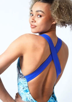 Move Dance Onyx Cross Back Unitard - Pacific 17 Move Dance Onyx Cross Back Unitard - Pacific -dance costume moc0901 pac close up back 1 60701.1678928430