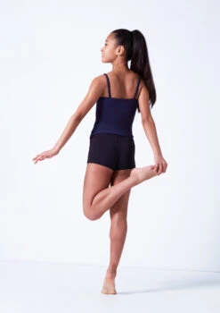 Move Dance Danette Camisole Biketard -dance costume mol5112 navy back 29963.1683933611
