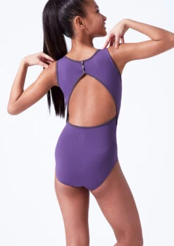 Move Dance Nara Tank Leotard -dance costume mol5132 purple back t 78370.1691019799