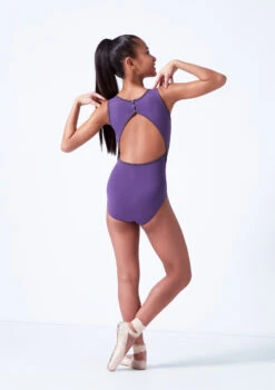 Move Dance Nara Tank Leotard -dance costume mol5132 purple back 59742.1683933617