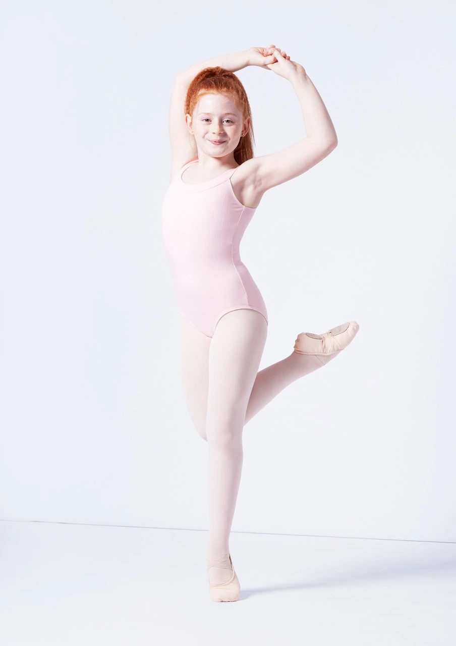 Move Dance Terri Girls Yoke Neck Leotard 4 Move Dance Terri Girls Yoke Neck Leotard - Image 2