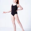 Move Dance Mazie Girls Leotard -dance costume mol5156 black front 1 99779.1688599068