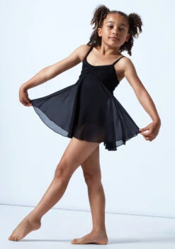 Move Dance Myla Skirted Leotard 14 Move Dance Myla Skirted Leotard -dance costume mol5158 black front 4 15304.1678884429