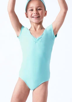 Move Dance Farrah Girls Leotard -dance costume mol5160 aqua front t 42450.1698711861