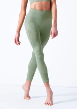 Move Dance Lillie Seamless Leggings 17 Move Dance Lillie Seamless Leggings -dance costume mop0501 sage front t 17282.1698711861