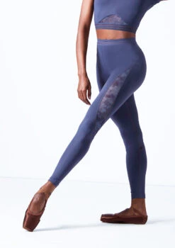 Move Dance Priya Dance Leggings -dance costume mop0637 petrol blue front t 96262.1698711861