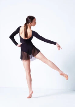 Move Dance Wren Mini Ballet Skirt -dance costume mor0029 black back 44982.1681806918