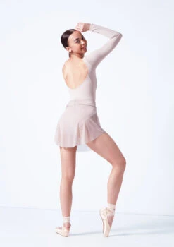 Move Dance Wren Mini Ballet Skirt -dance costume mor0029 latte back 22905.1681806918