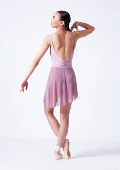 Move Dance Riley Asymmetric Mini Skirt 20 Move Dance Riley Asymmetric Mini Skirt -dance costume mor0030 frenchmauve back 60372.1681806927