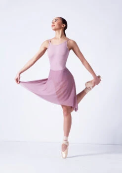 Move Dance Leilani High Low Skirt -dance costume mor0036 frenchmauve front 2 79371.1681806947