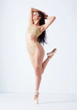 Move Dance Cassia Seamless Thong - 2 Pack 21 Move Dance Cassia Seamless Thong - 2 Pack -dance costume mor0506 sand front 1edit 08339.1690413293