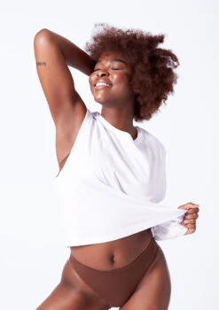 Move Dance Annie Seamless Brief - 2 Pack 22 Move Dance Annie Seamless Brief - 2 Pack -dance costume mor0507 coffee close up front 1 25780.1676074660