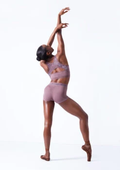 Move Dance Lotus Dance Shorts 14 Move Dance Lotus Dance Shorts -dance costume mor0643 orchid pink back 93770.1683070395