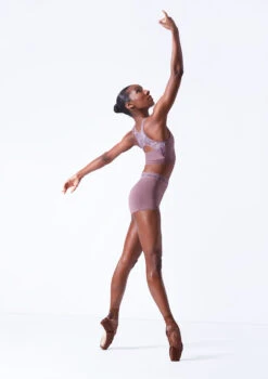 Move Dance Lotus Dance Shorts 13 Move Dance Lotus Dance Shorts -dance costume mor0643 orchid pink side 63482.1683070395