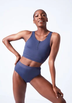 Move Dance Sapna Dance Briefs -dance costume mor0644 petrol blue close up front 04586.1683070406