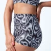 Move Dance Astra High Waisted Shorts - Dimensions -dance costume mor0909 dim close up front 1 64156.1678884733