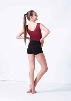 Move Dance Avie Teen Dance Short -dance costume mor5009 black back 77247.1689206464