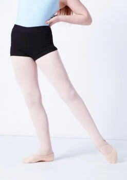 Move Dance Thalia Girls Dance Shorts -dance costume mor5011 black front t 78136.1693005815