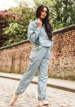 Move Dance Regina Heat Retention Jacket 18 Move Dance Regina Heat Retention Jacket -dance costume moz0400 blue front 71825.1678884933