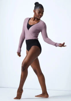 Move Dance Everly Ballet Wrap 18 Move Dance Everly Ballet Wrap -dance costume moz0730 purple front 1 40461.1678885135