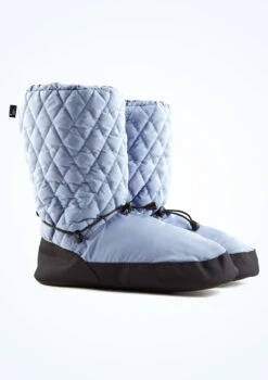 Move Dance Willow Warm Up Booties -dance costume moz0901 paleblue front 3t 55260.1696635968