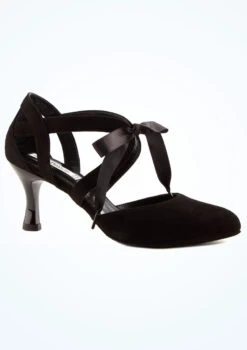 PortDance Cora Dance Shoe 2.2" -dance costume pd 125 port dance cora dance shoe 2 2 black main image no1 T 84781.1694686119