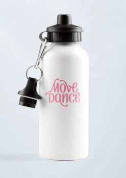 Move Dance Water Bottle -dance costume sf183 pink front 23656.1678885506
