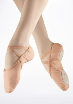 Freed Canvas Split Sole Ballet Shoe - Pink -dance costume ss01 freed canvas split sole ballet shoe pink no1 T 05529.1698807223