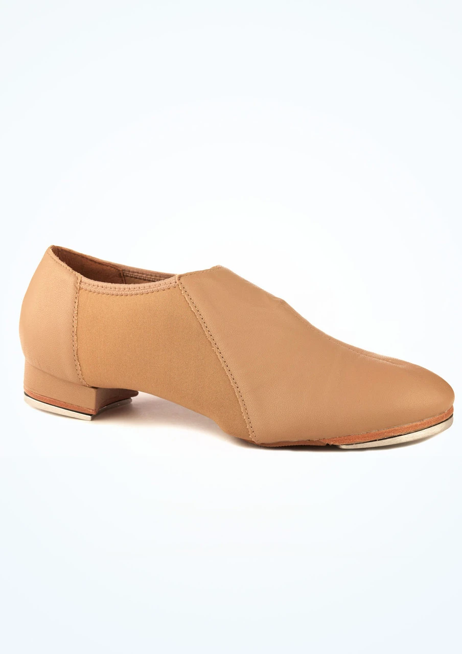 So Danca Slip On Tap Shoe - Caramel 3 So Danca Slip On Tap Shoe - Caramel