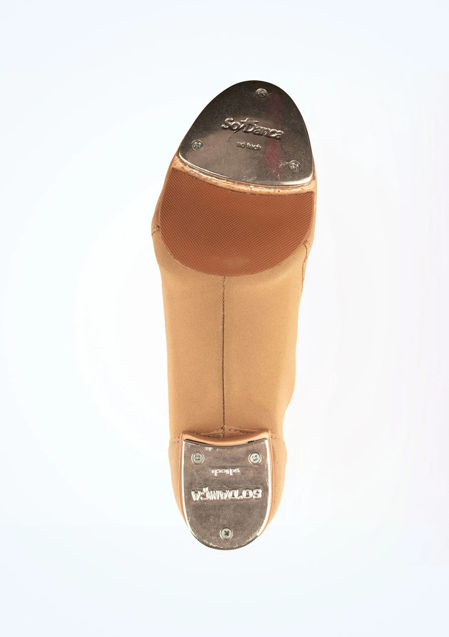 So Danca Slip On Tap Shoe - Caramel 5 So Danca Slip On Tap Shoe - Caramel - Image 3