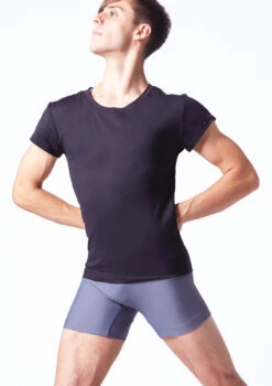 Wear Moi Conrad Mens Crewneck T-Shirt -dance costume wmconrad black front t 77151.1698711938