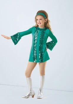 Weissman I Will Survive 9 Weissman I Will Survive -dance costume wn 10300 weissman i will survive green front T 82739.1698813082