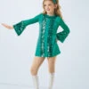 Weissman I Will Survive -dance costume wn 10300 weissman i will survive green front 50365.1678886682