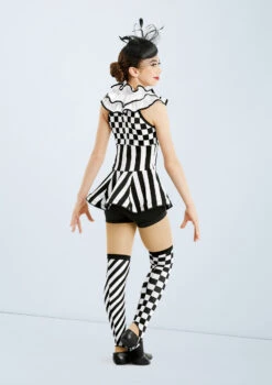 Weissman Carousel -dance costume wn 10781 weissman carousel black white back 15120.1678886883