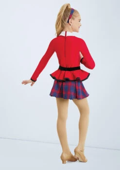 Weissman Cooties -dance costume wn 10809 weissman cooties red back 01166.1678886892