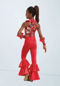 Weissman Dancing Queen -dance costume wn 10916 weissman dancing queen red back 41406.1678886917